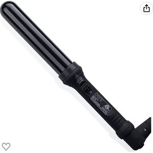 l'ange le curl wand black w gloves NWOT